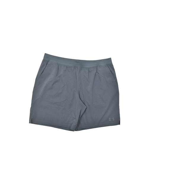 NEW Under Armour Men's Gray Loose Fit Shorts Size XXL/TTG Pockets Gym Run - Picture 1 of 8